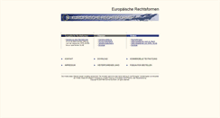 Desktop Screenshot of europaeische-rechtsformen.de