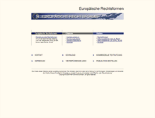 Tablet Screenshot of europaeische-rechtsformen.de